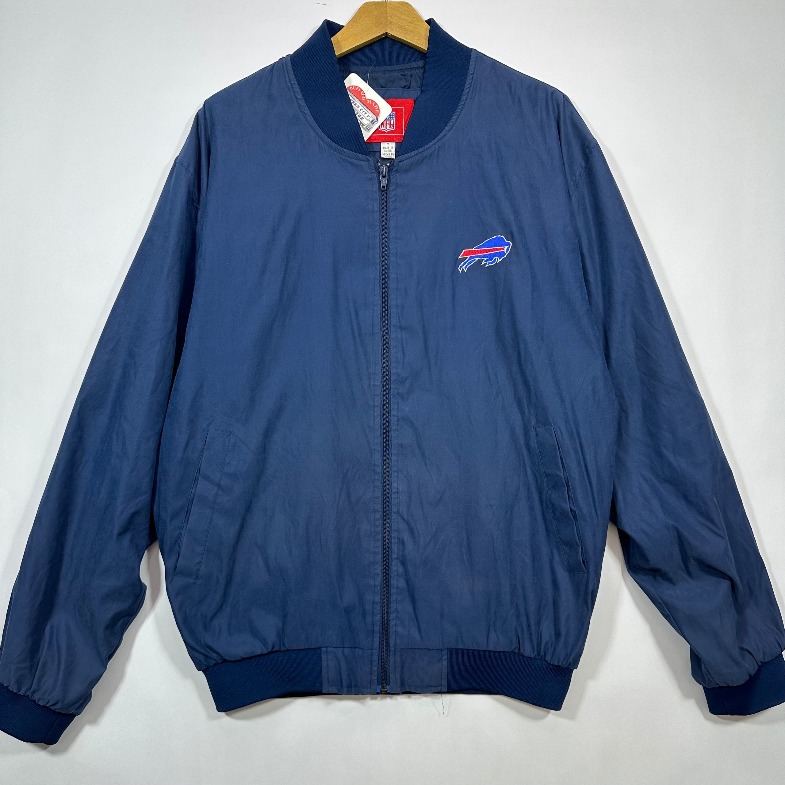 Vintage Buffalo Bills Windbreaker Jacket Medium