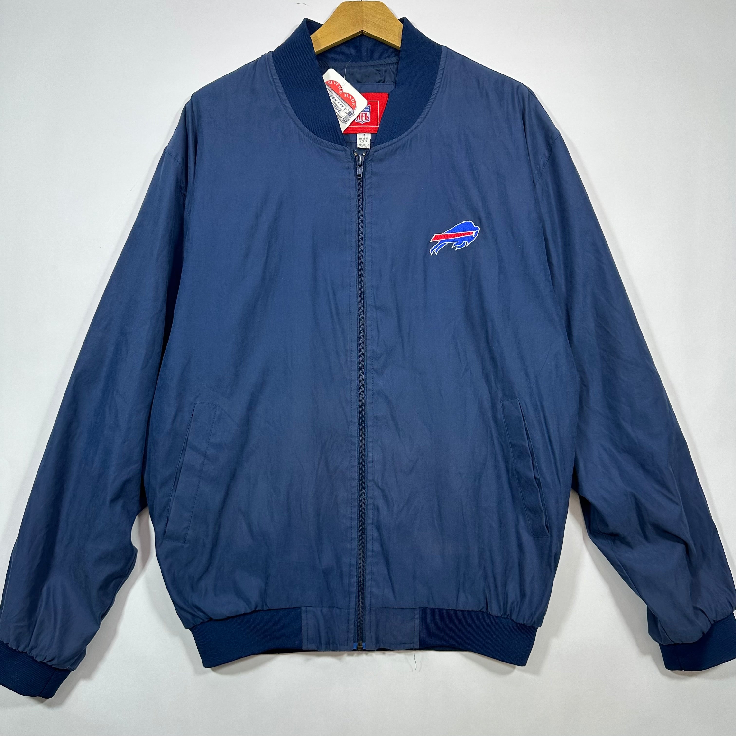 Vintage Buffalo Bills Windbreaker Jacket Medium