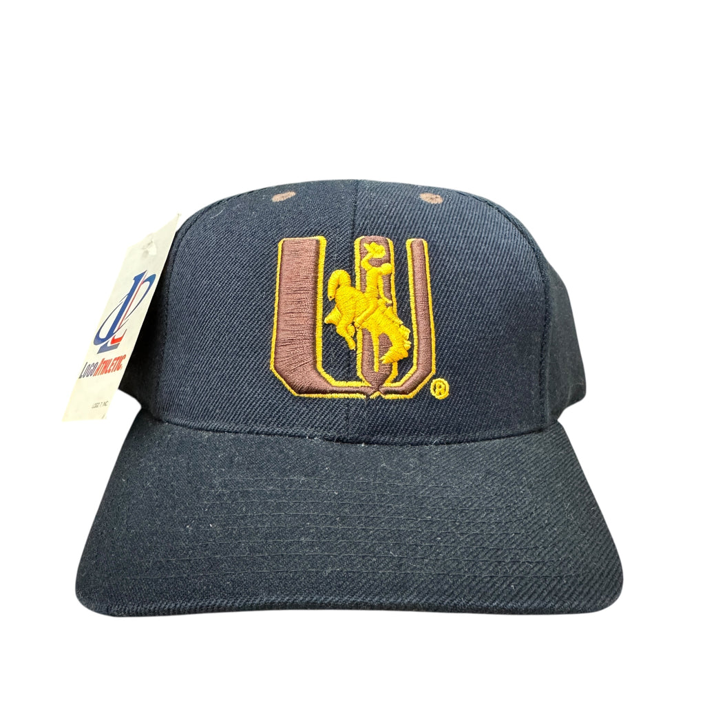 Vintage University of Wyoming Cowboys Logo Athletic Snapback Hat