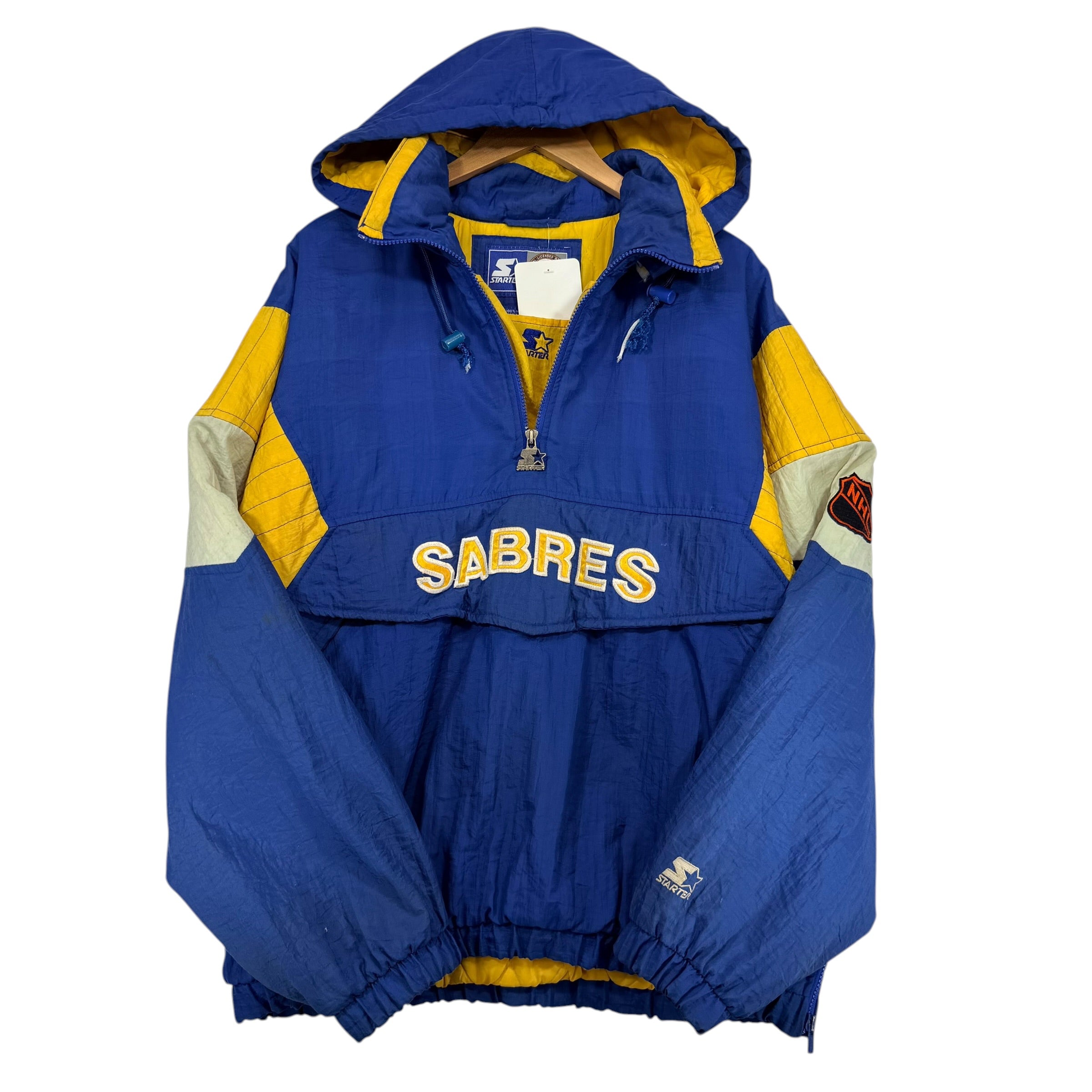 Vintage Buffalo Sabres Starter Pullover Jacket Large