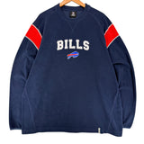 Vintage Buffalo Bills Fleece Crewneck Sweatshirt Large