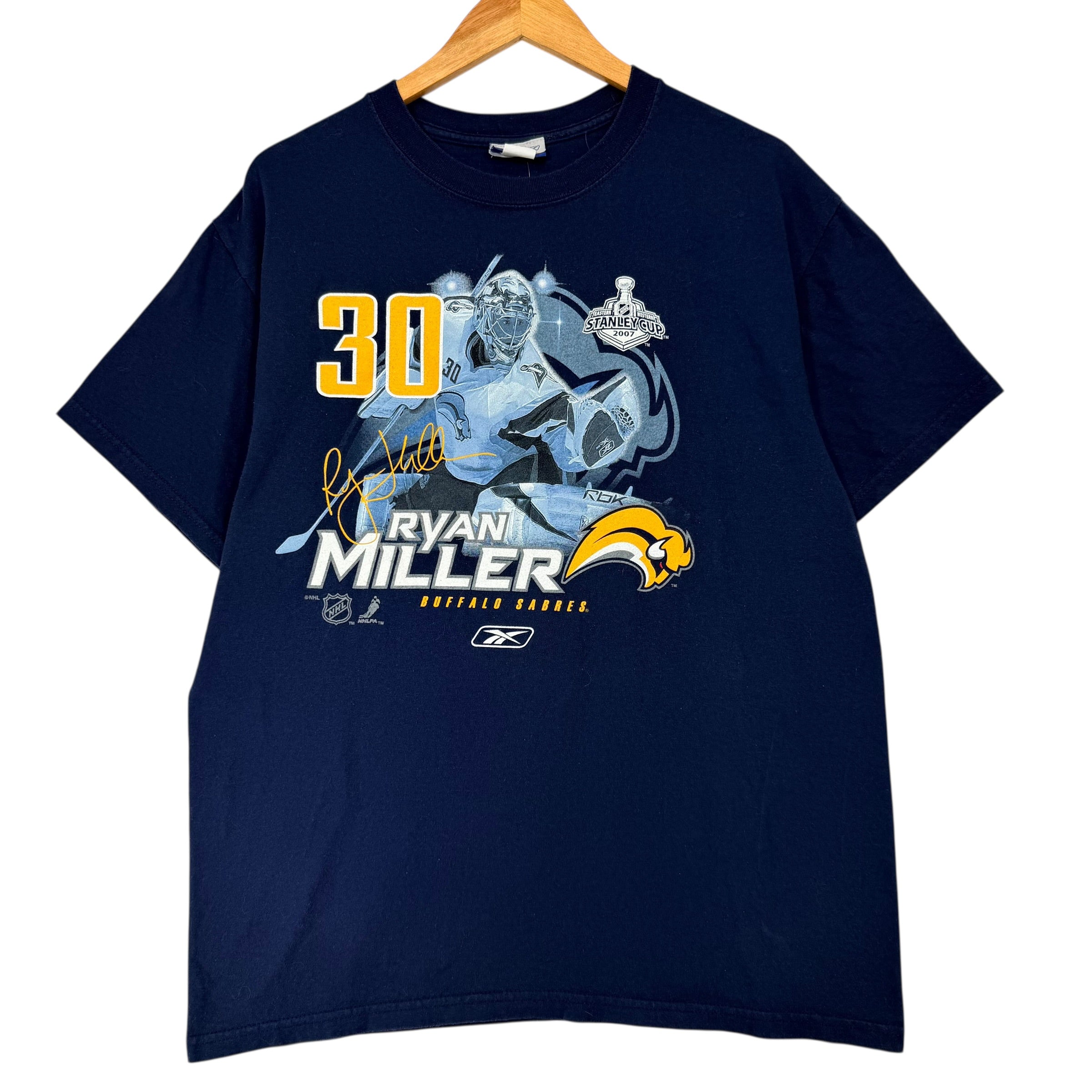 Vintage Buffalo Sabres Ryan Miller Shirt Medium