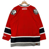 Vintage Buffalo Sabres Red Alternate Swords Jersey Large