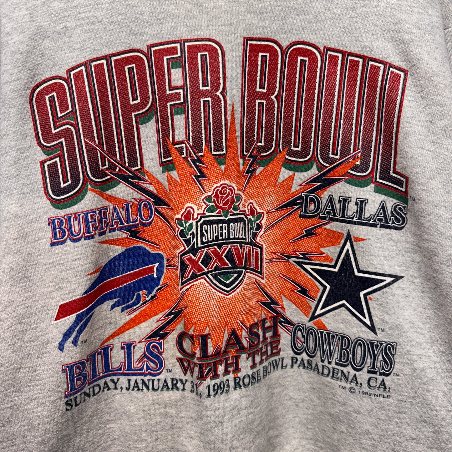 Vintage Buffalo Bills 1993 Super Bowl Crewneck Sweatshirt Medium/Large