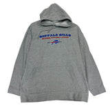 Vintage Buffalo Bills Embroidered Hoodie Sweatshirt Large