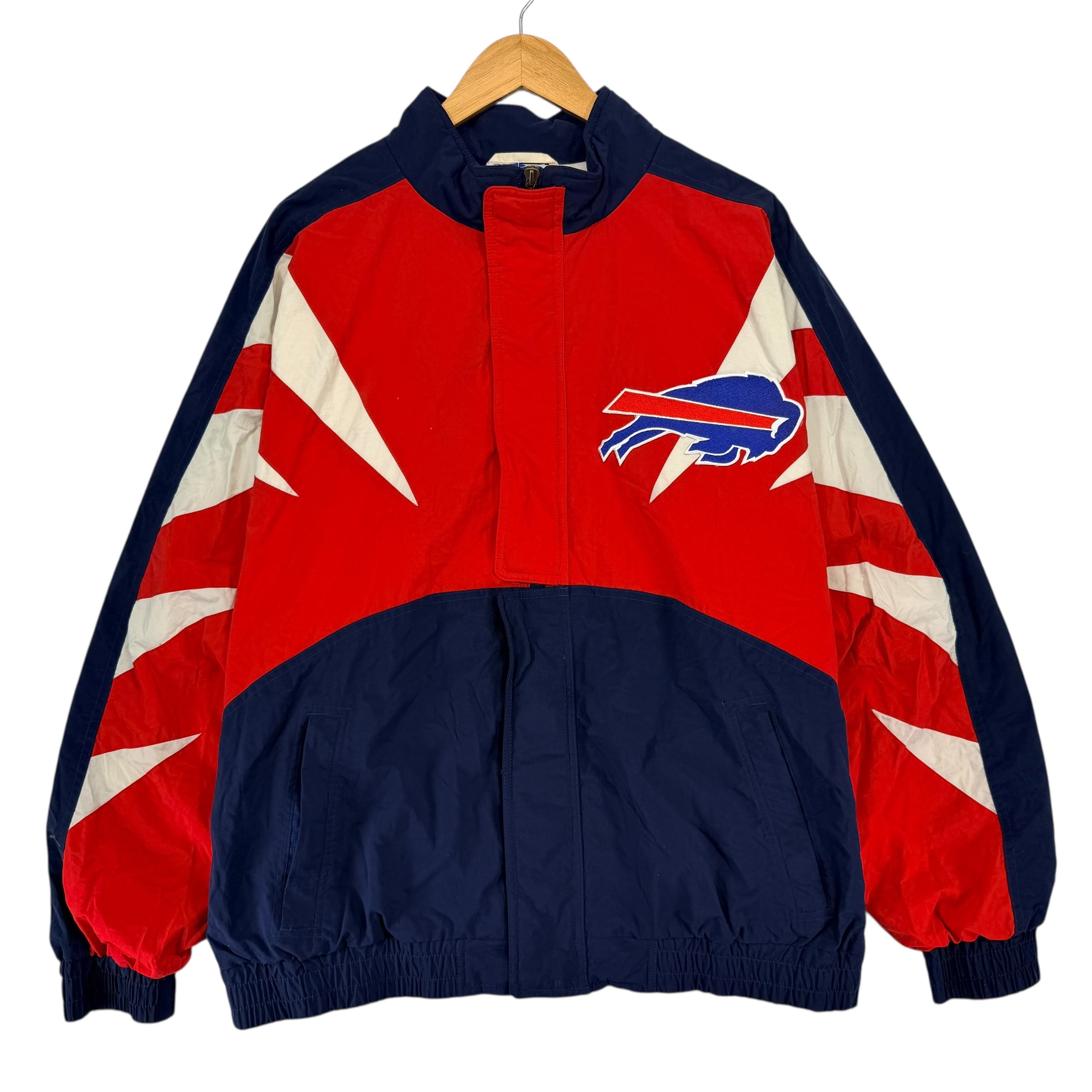 Vintage Buffalo Bills Apex Spike Windbreaker Jacket XL