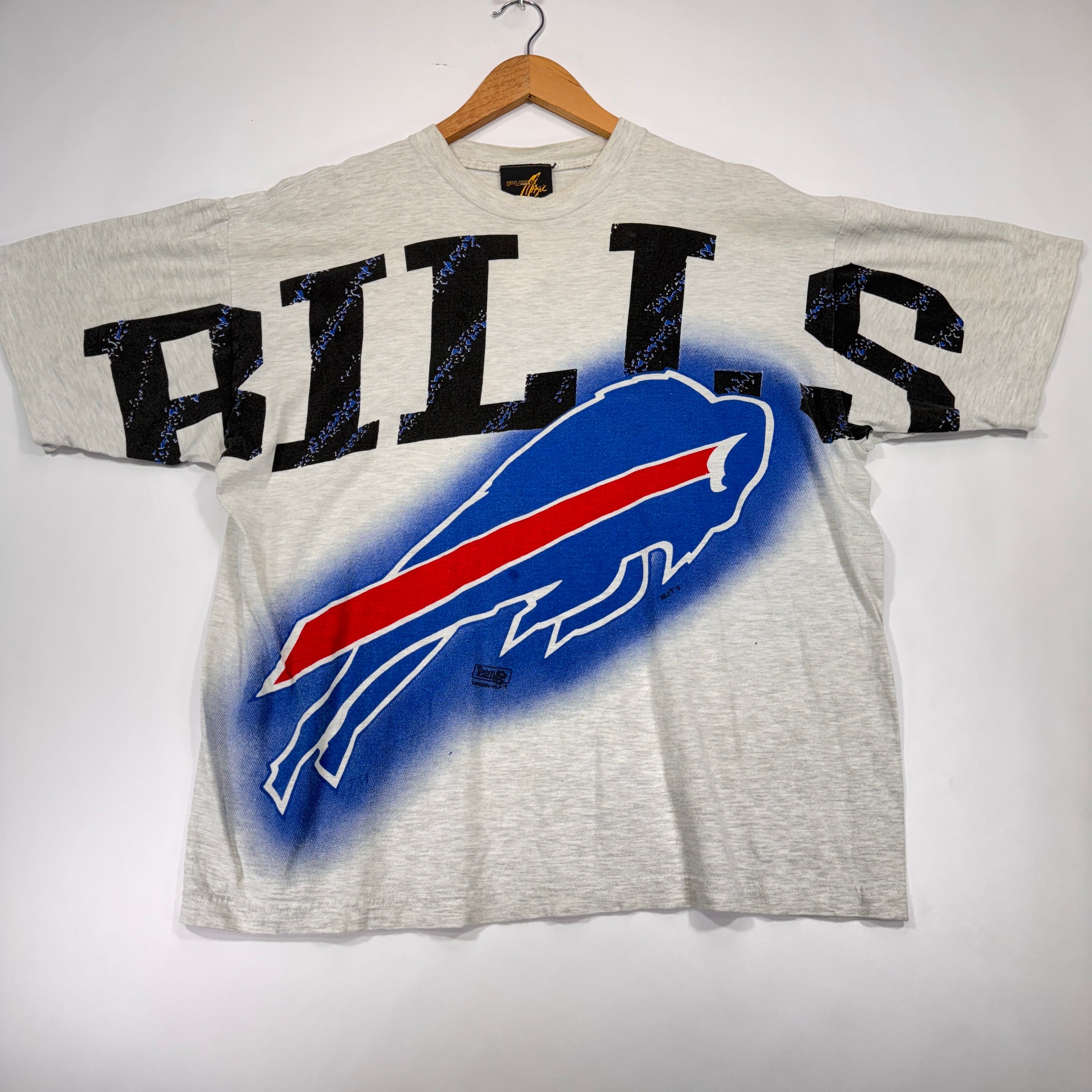 Vintage Buffalo Bills Magic Johnson Cross Script Shirt XL