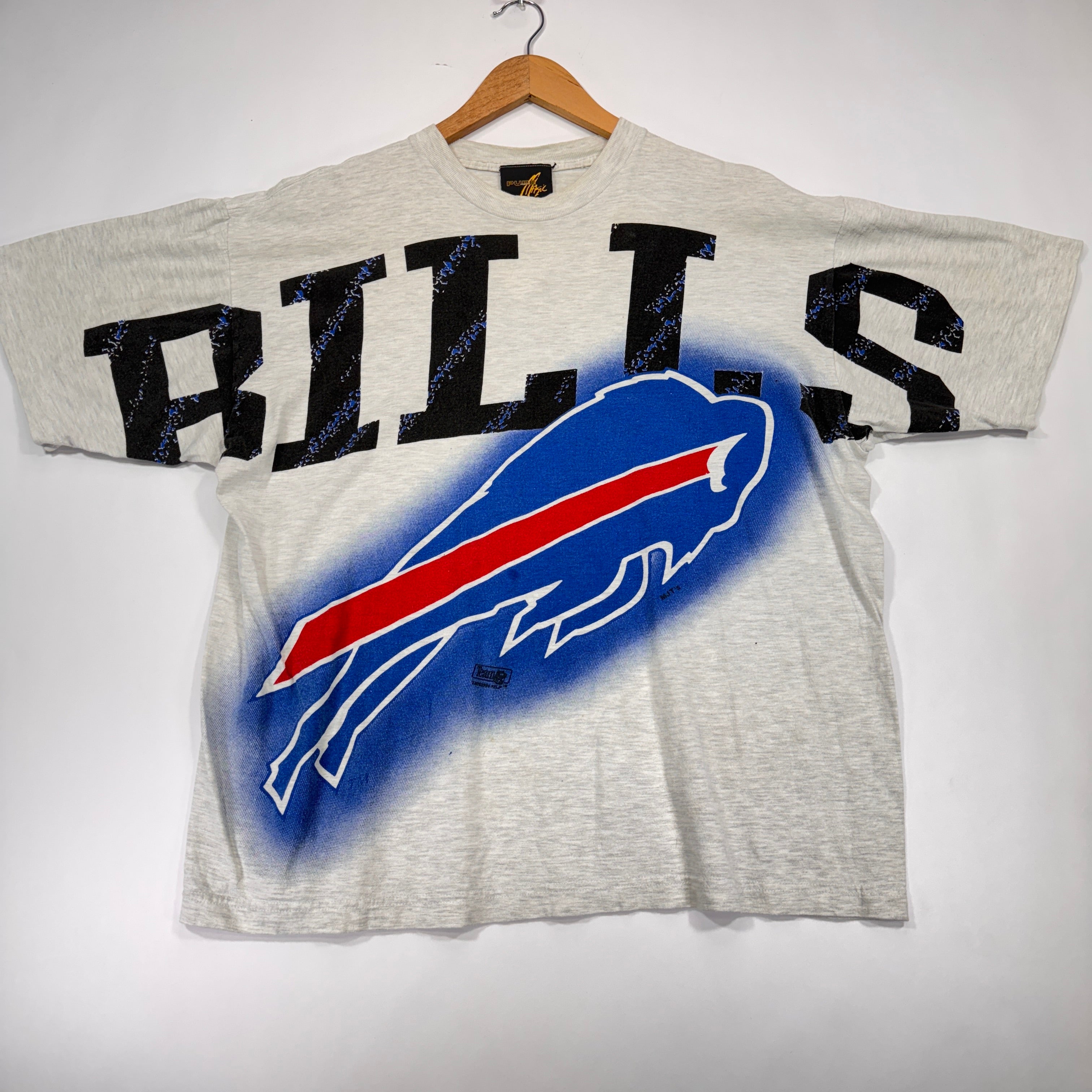 Vintage Buffalo Bills Magic Johnson Cross Script Shirt XL