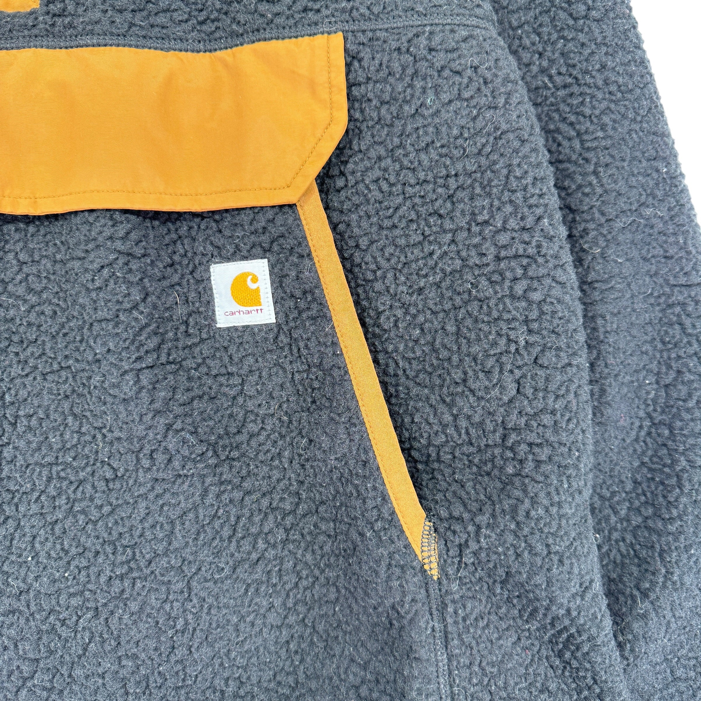 Carhartt Snap Fleece Pullover Sweatshirt Medium