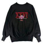 Vintage Buffalo Bills 1992 Super Bowl Champion Reverse Weave Crewneck Sweatshirt XL