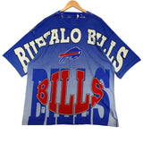 Vintage Buffalo Bills Magic Johnson All Over Print Shirt XL