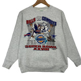 Vintage Buffalo Bills Super Bowl Crewneck Sweatshirt Medium