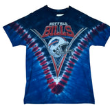 Vintage Buffalo Bills Tie Dye Shirt Large