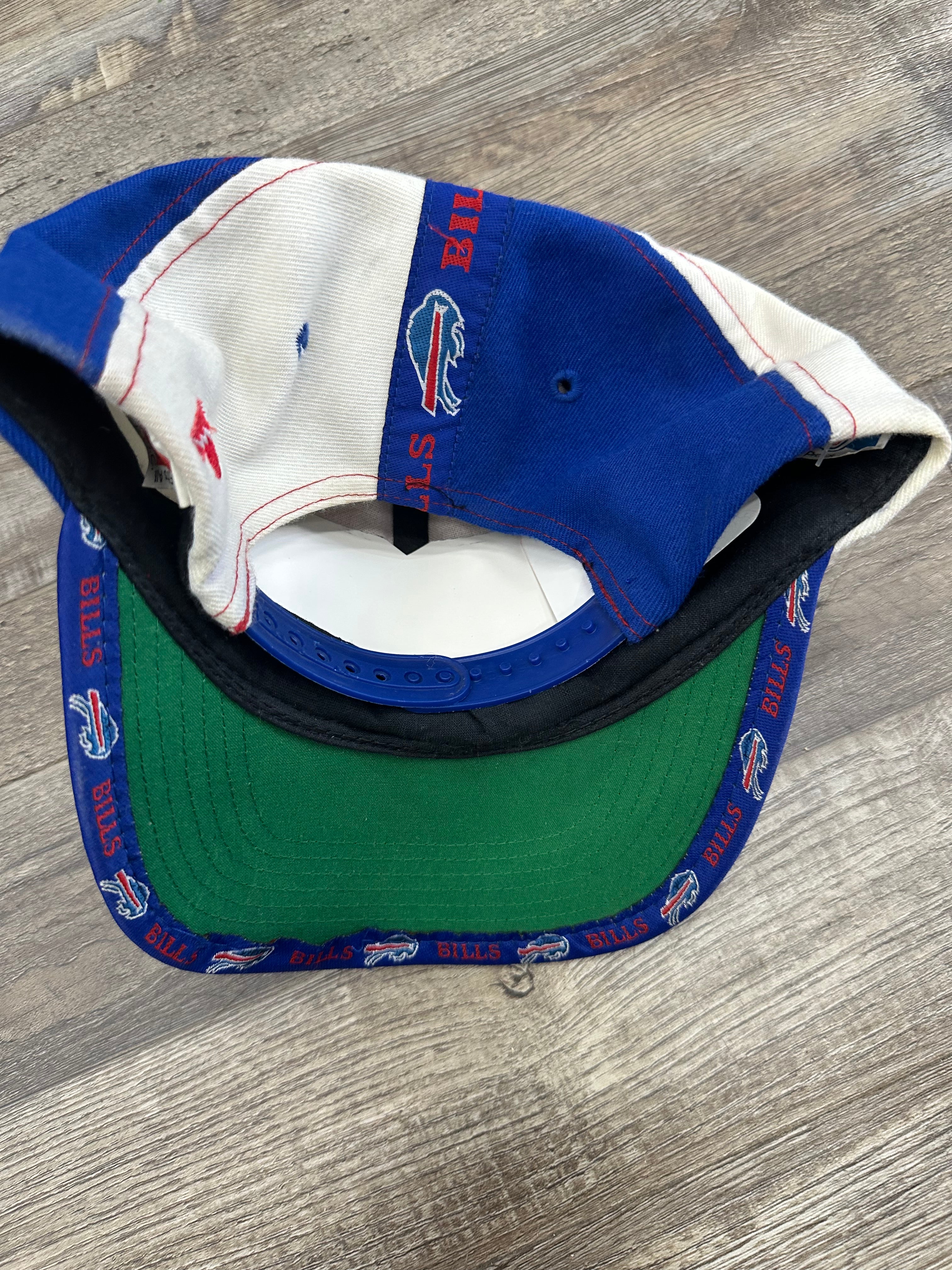 Vintage Buffalo Bills Tape Logo Snapback Hat