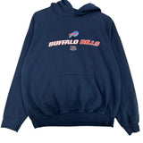 Vintage Buffalo Bills Hoodie Sweatshirt Large