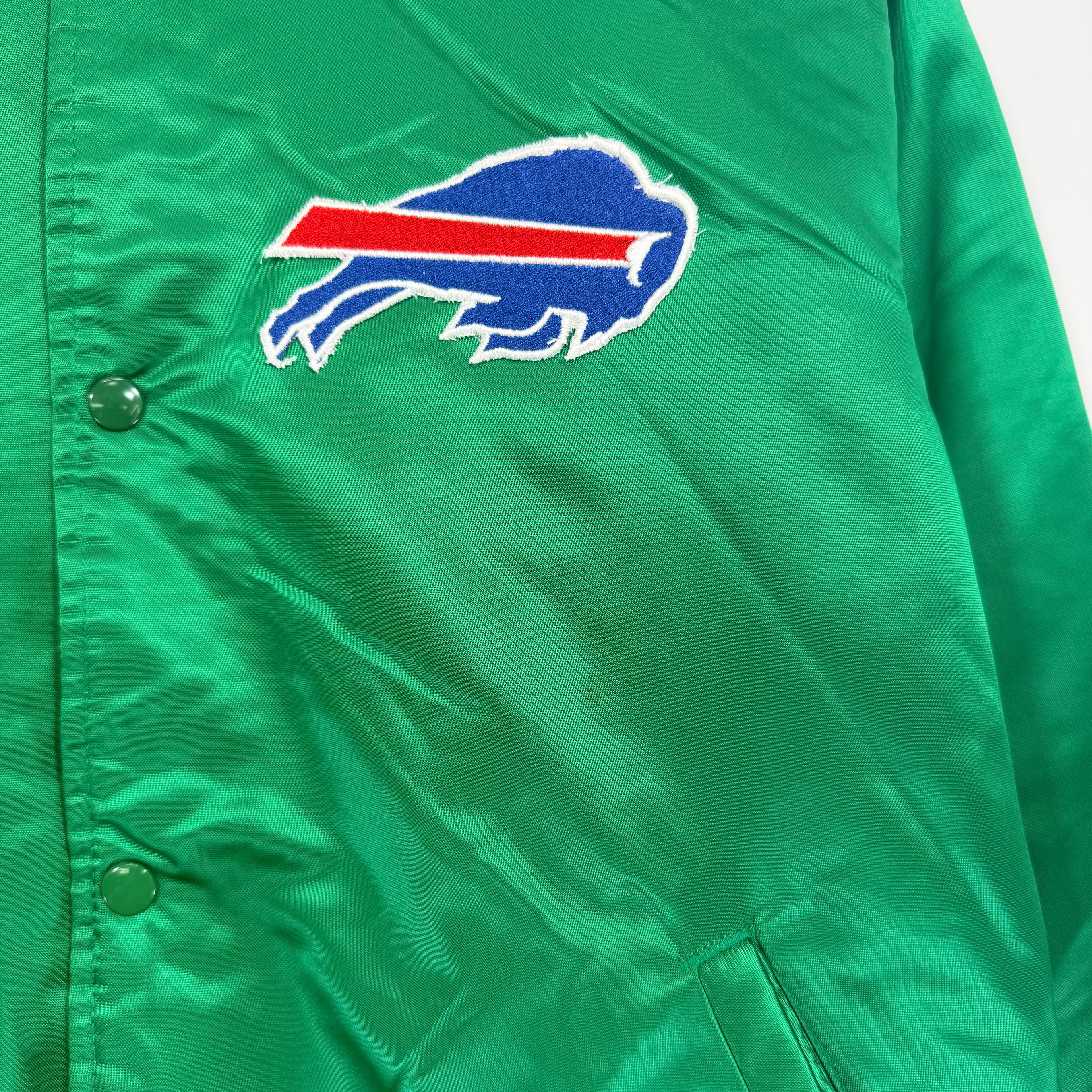 Vintage Buffalo Bills Starter Satin Jacket Large