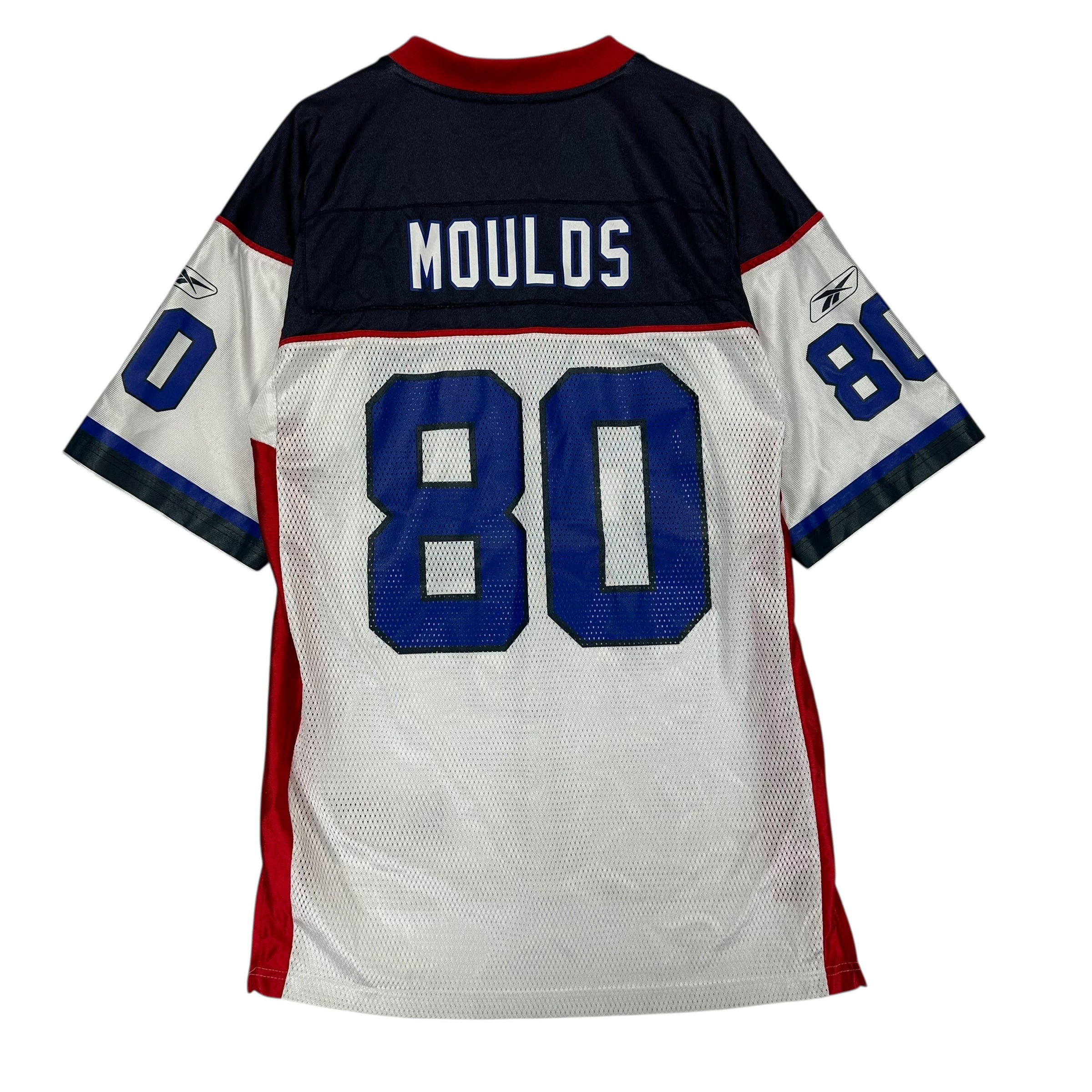 Maillot d'athlétisme NFL #80 ERIC MOULS BUFFALO BILLS logo taille L homme Maillot d'athlétisme NFL #80 ERIC MOULS BUFFALO BILLS logo taille L homme