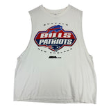 Vintage Buffalo Bills vs Patriots Tank Top Shirt XL
