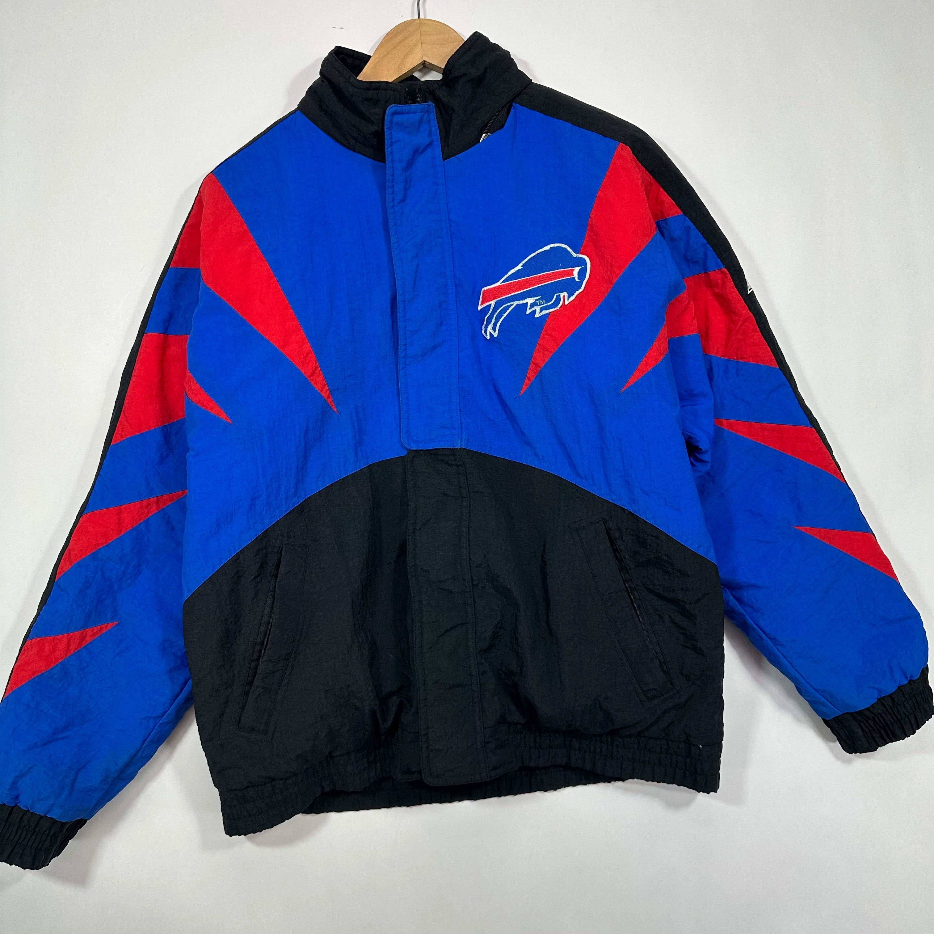 Vintage Buffalo Bills Apex Puffer Jacket Small
