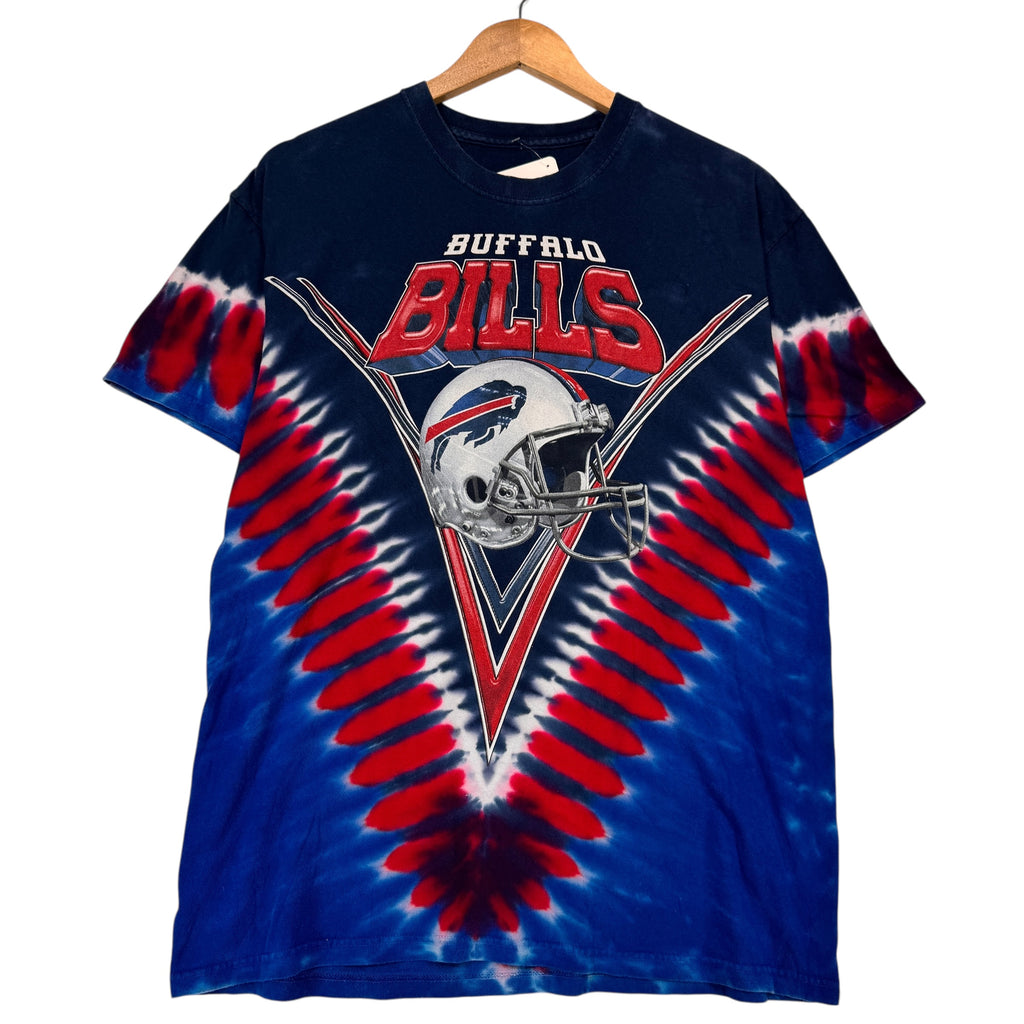 Vintage Buffalo Bills Tie Dye Shirt Large