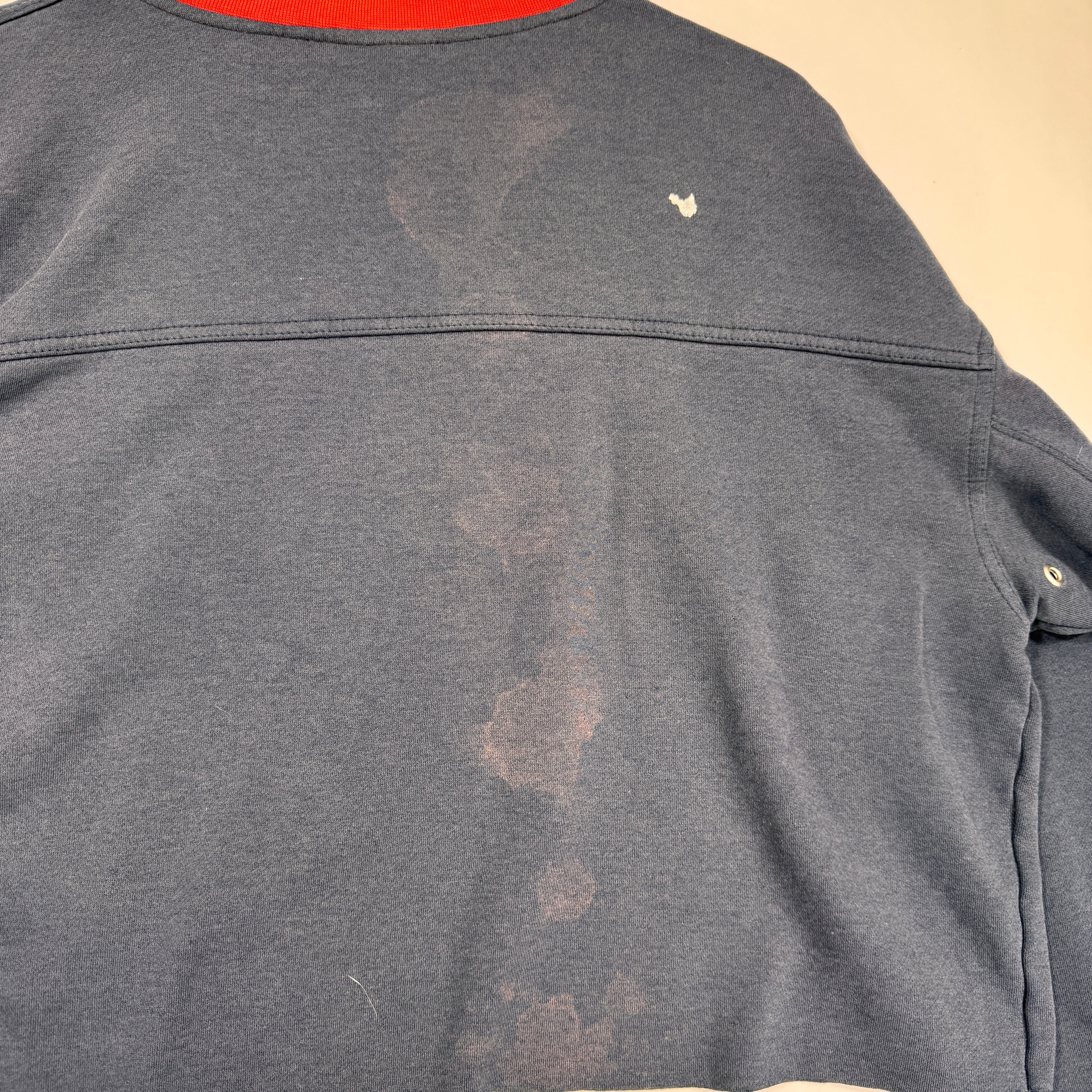 Vintage Buffalo Bills cropped Embroidered Crewneck Sweatshirt Large