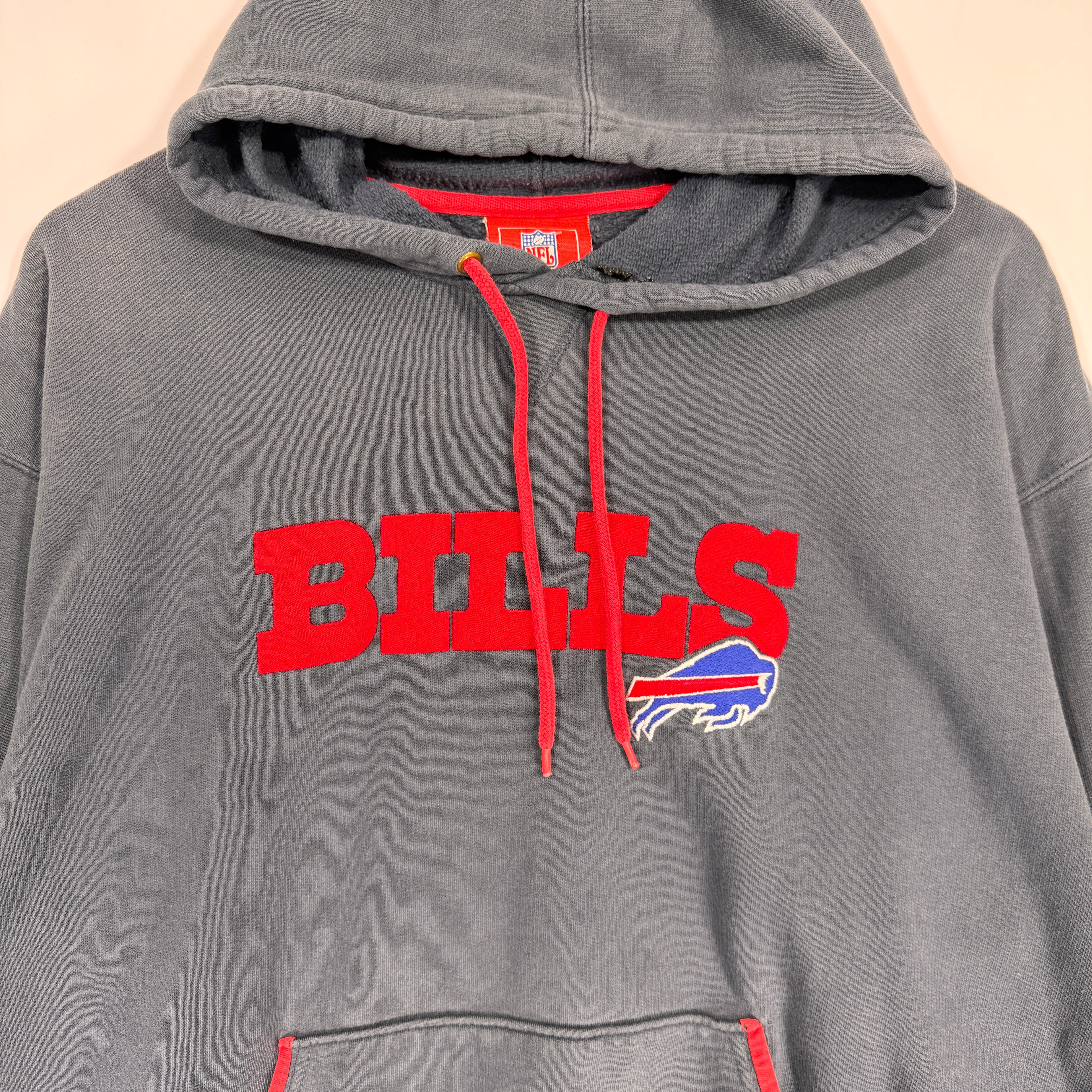 Vintage Buffalo Bills Hoodie Sweatshirt XL