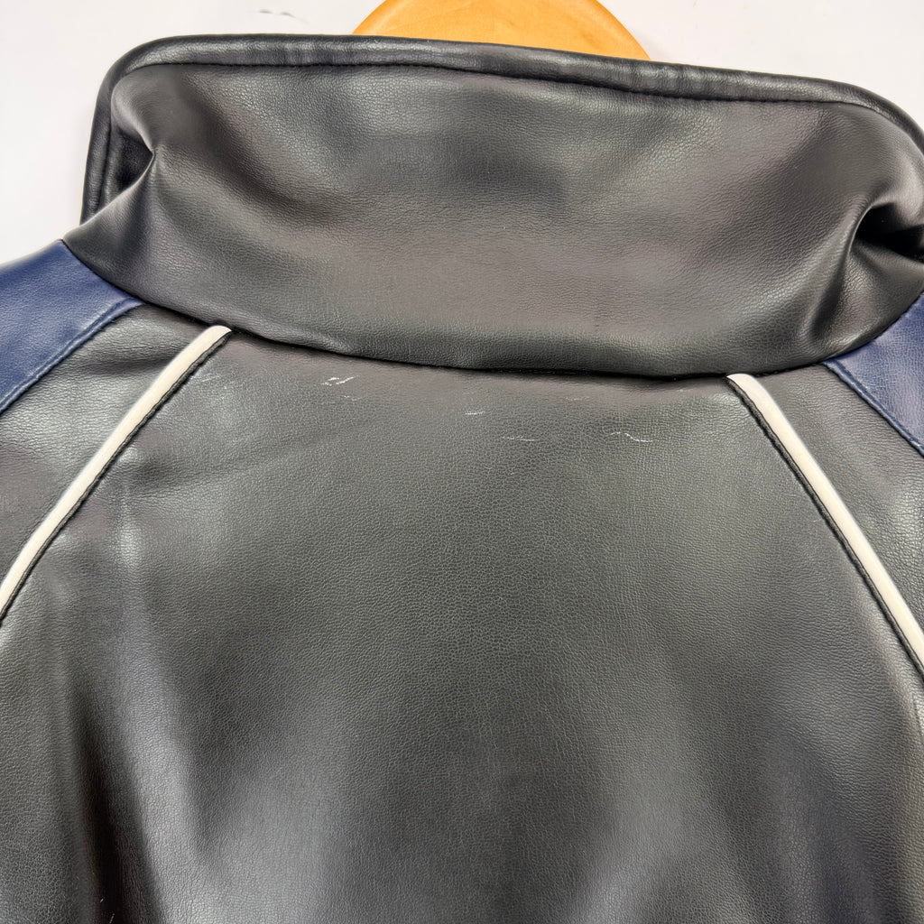 Vintage Buffalo Bills Vegan Leather Jacket XL