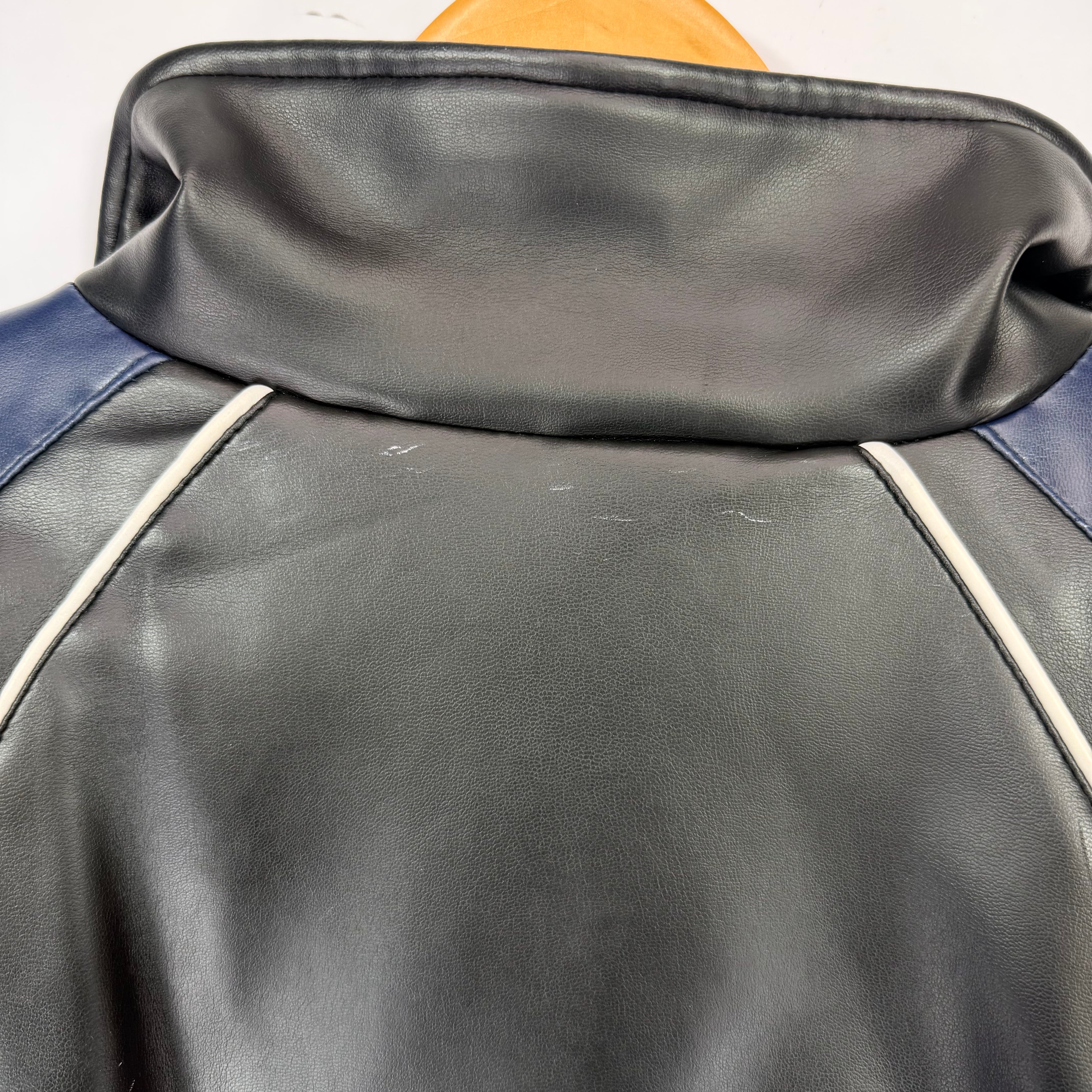 Vintage Buffalo Bills Vegan Leather Jacket XL