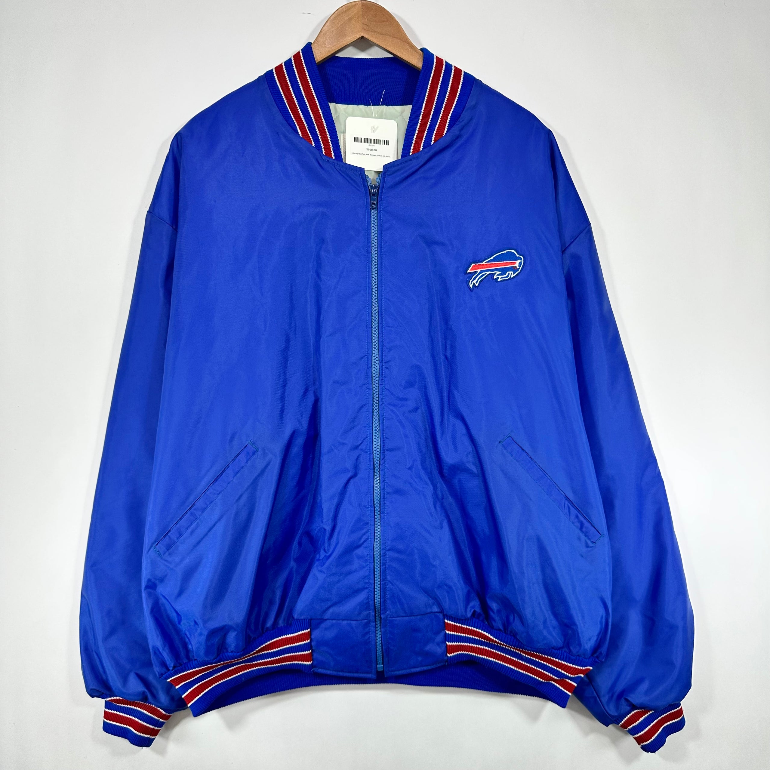 Vintage Buffalo Bills Bomber Jacket XXXL