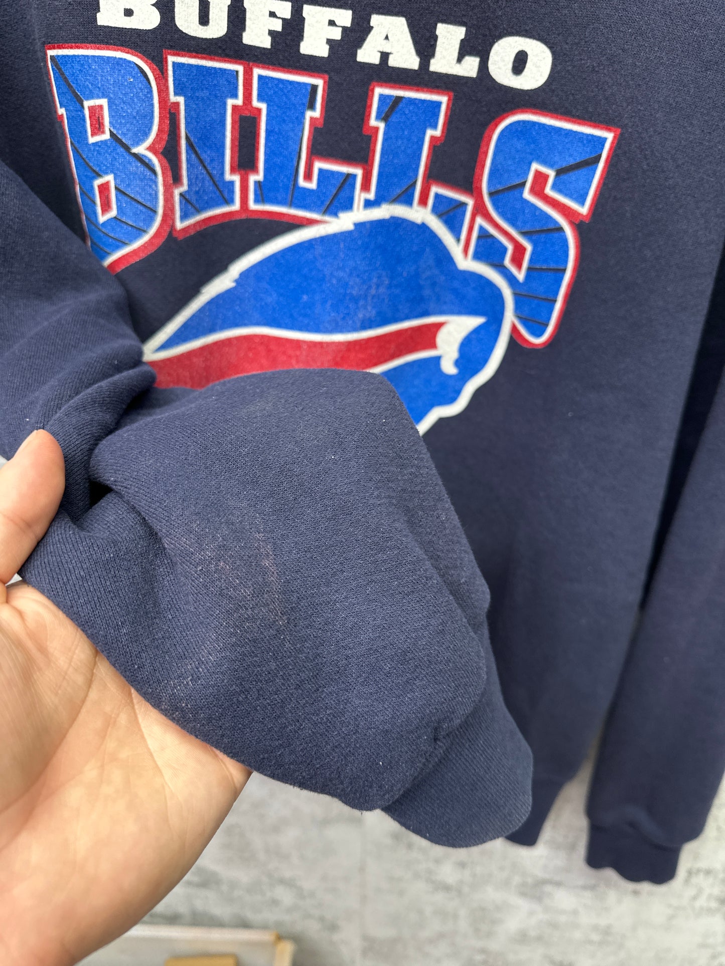 Vintage Buffalo Bills Crewneck Sweatshirt Large