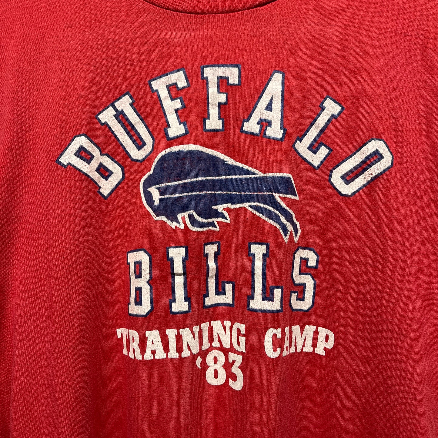 Vintage Buffalo Bills 1983 Training Camp Shirt Small