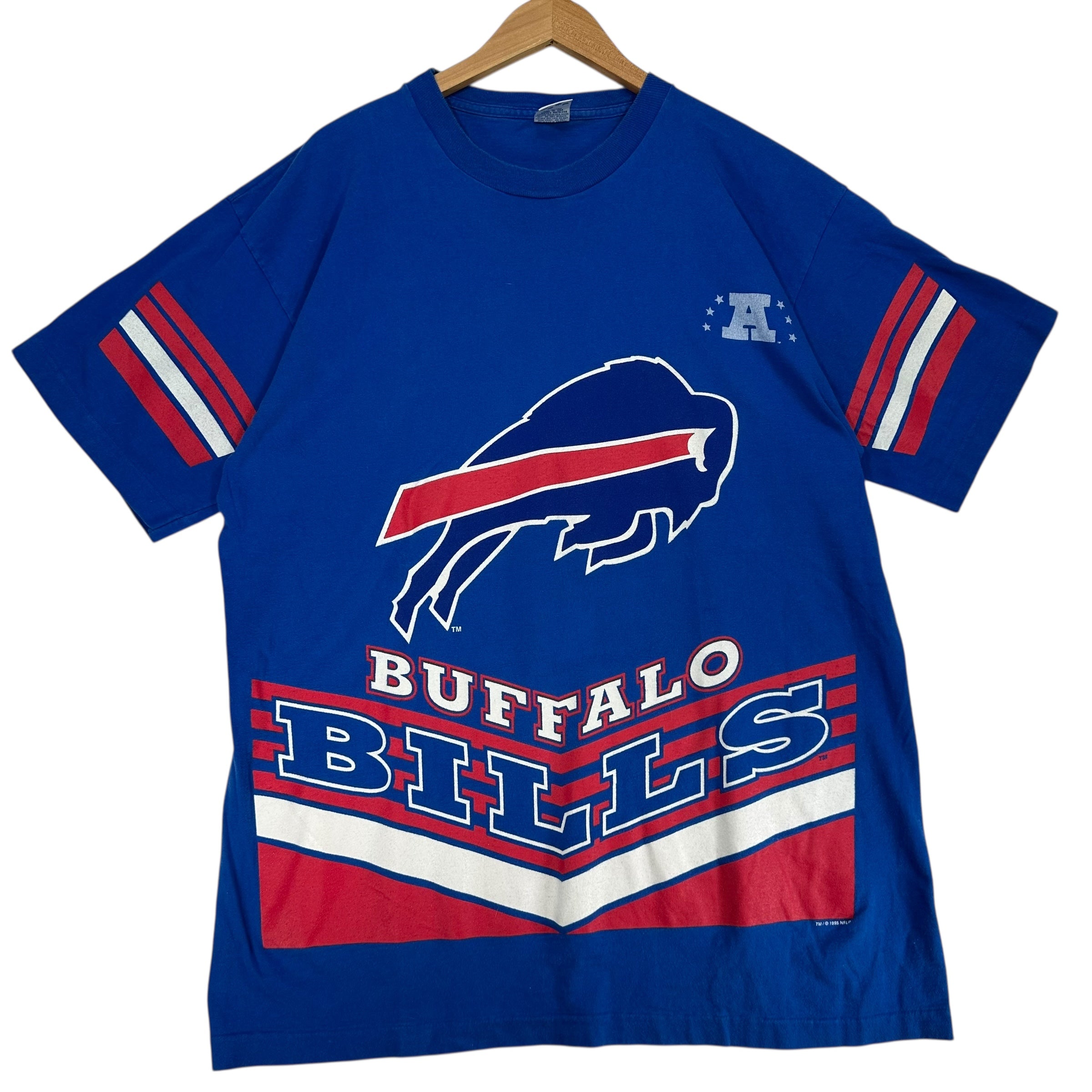 Vintage Buffalo Bills Allover Print Shirt XL