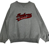 Vintage Buffalo Sabres Embroidered Crewneck Sweatshirt Large