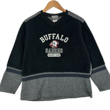 Vintage Buffalo Sabres Embroidered Fleece Crewneck Sweatshirt Small