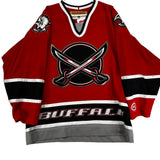 Vintage Buffalo Sabres Alternate Butterknife Jersey Large