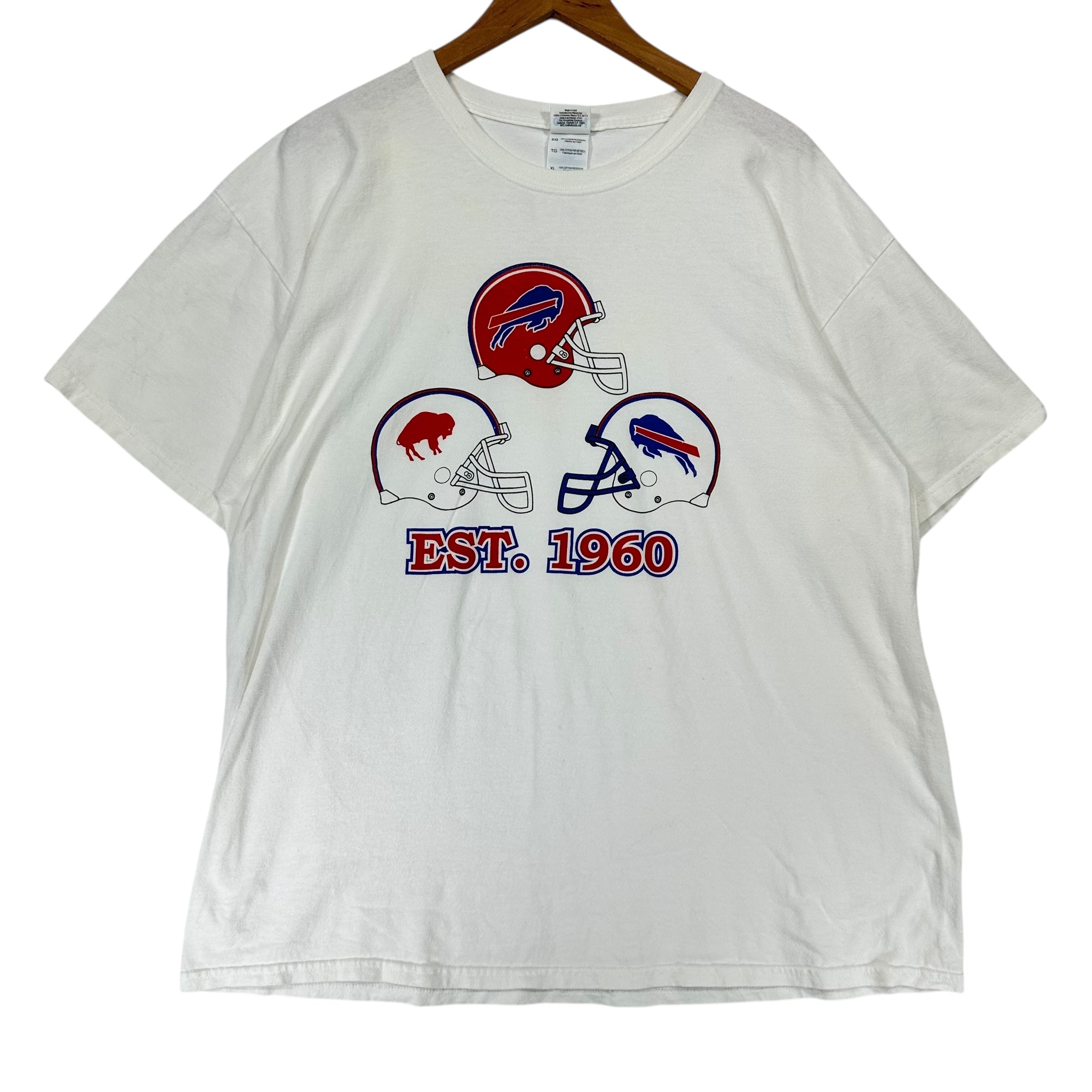 Vintage Buffalo Bills Helmet Shirt XL
