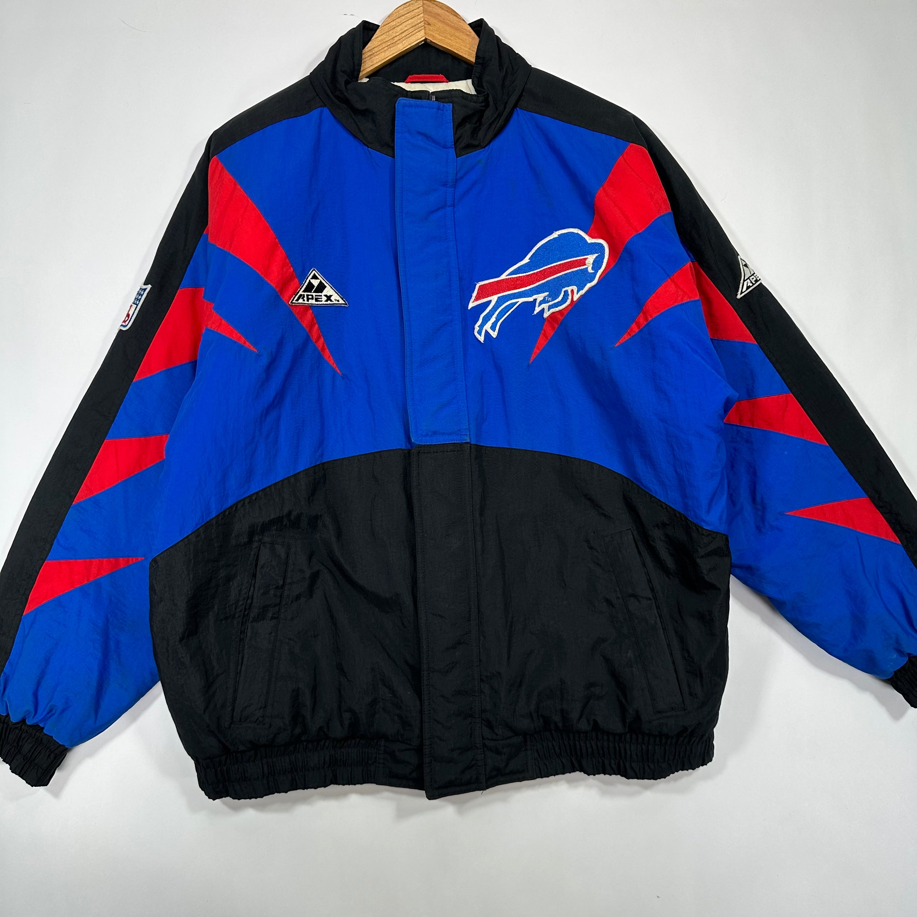 Vintage Buffalo Bills Apex Puffer Jacket Large