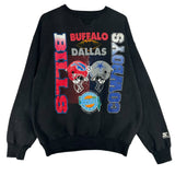 Vintage Buffalo Bills Crewneck Sweatshirt Large