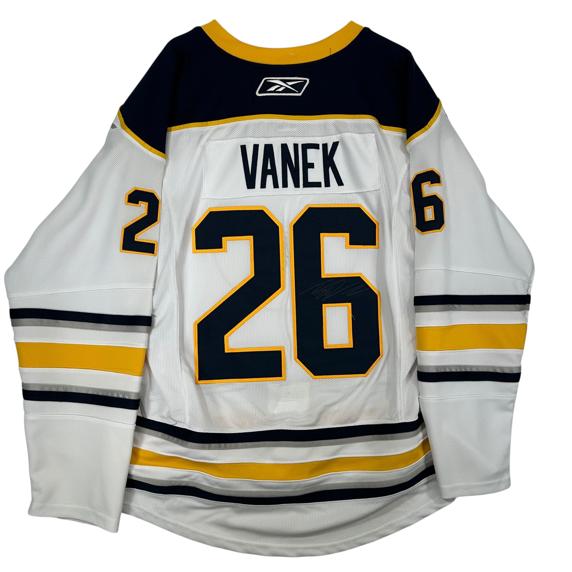 Vintage Buffalo Sabres Signed Vanek Jersey SIZE 52 XL