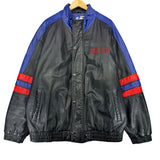 Vintage Buffalo Bills Starter Leather Jacket XXL
