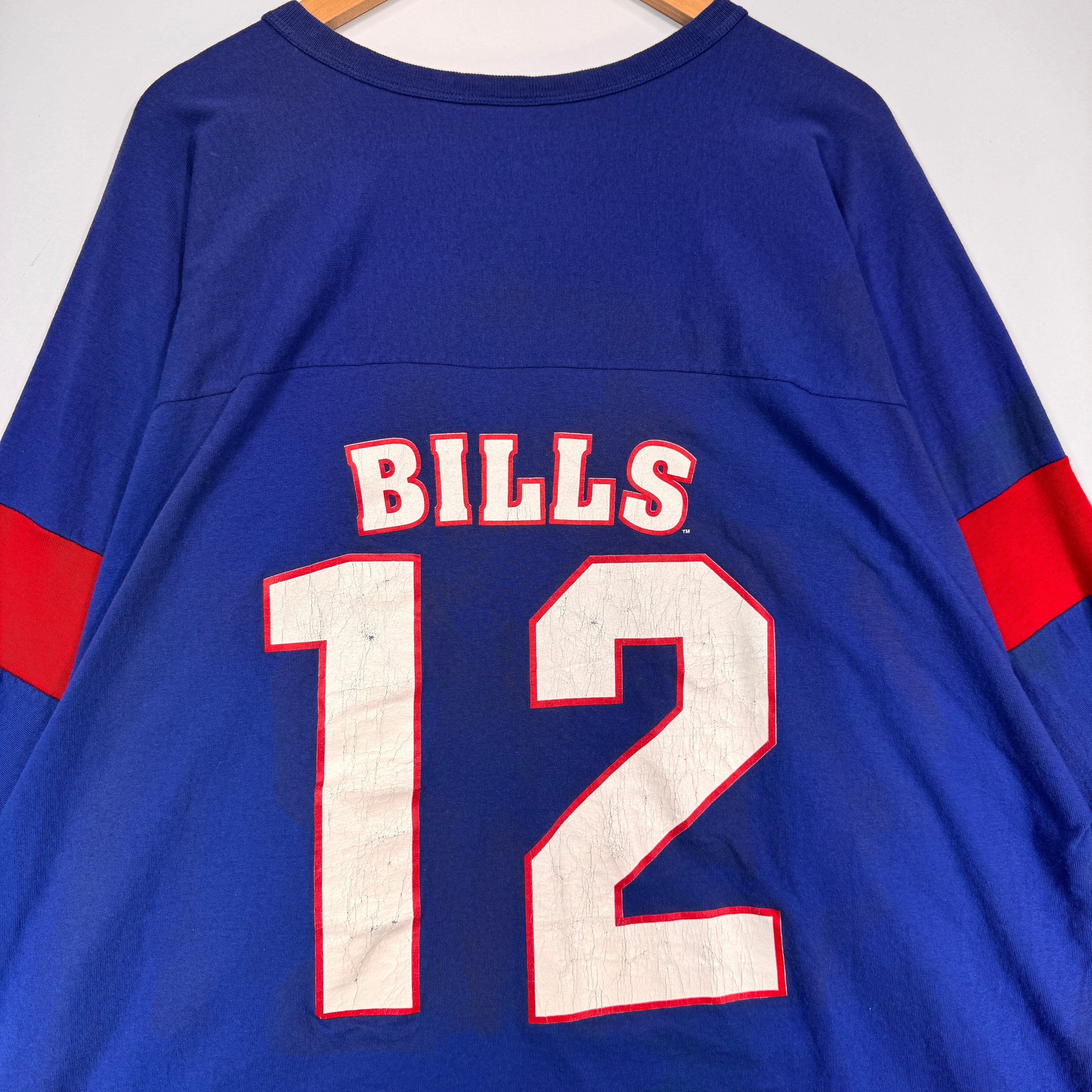Vintage Buffalo Bills 3/4 Sleeve #12 Shirt XXXL