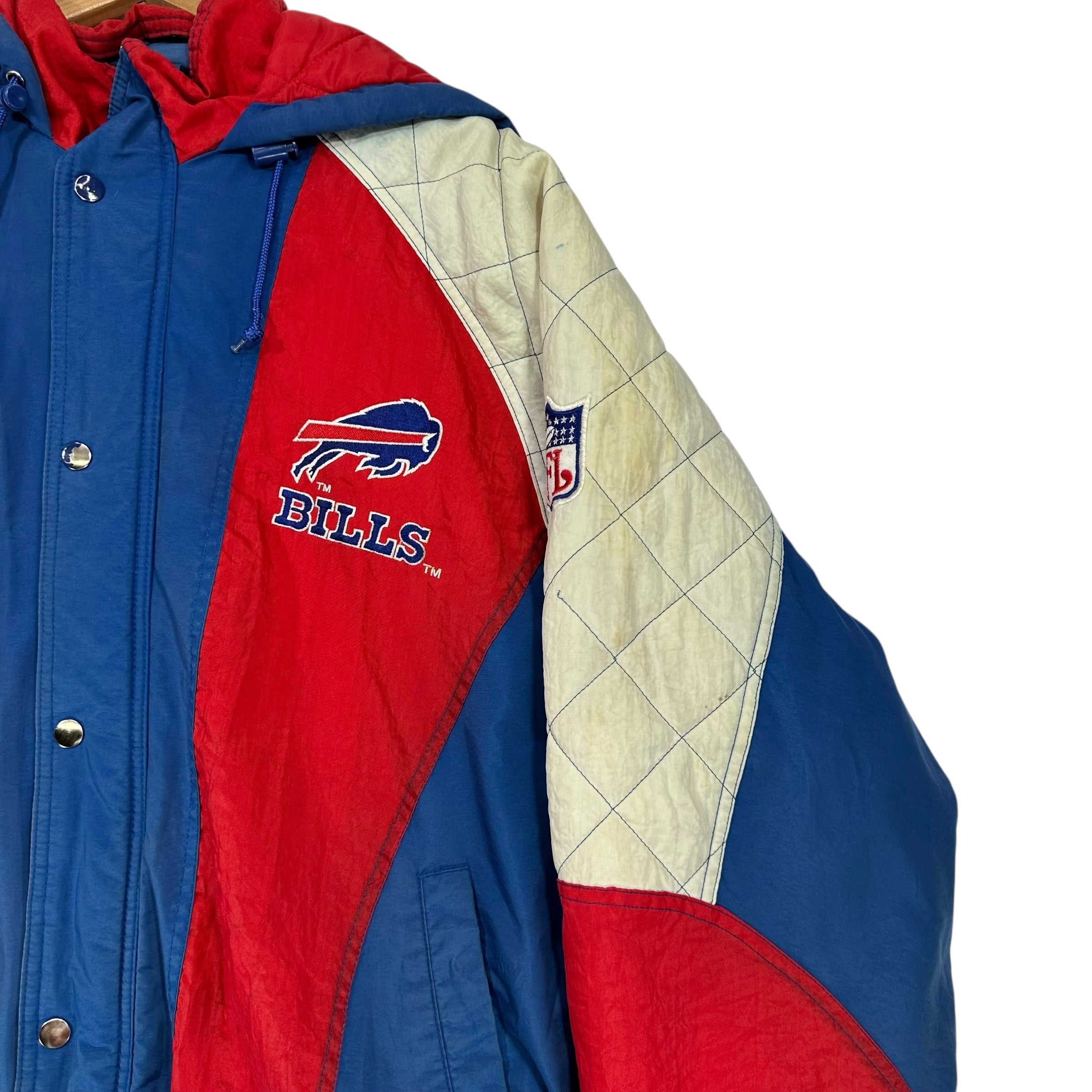 Vintage Buffalo Bills Starter Puffer Jacket Large