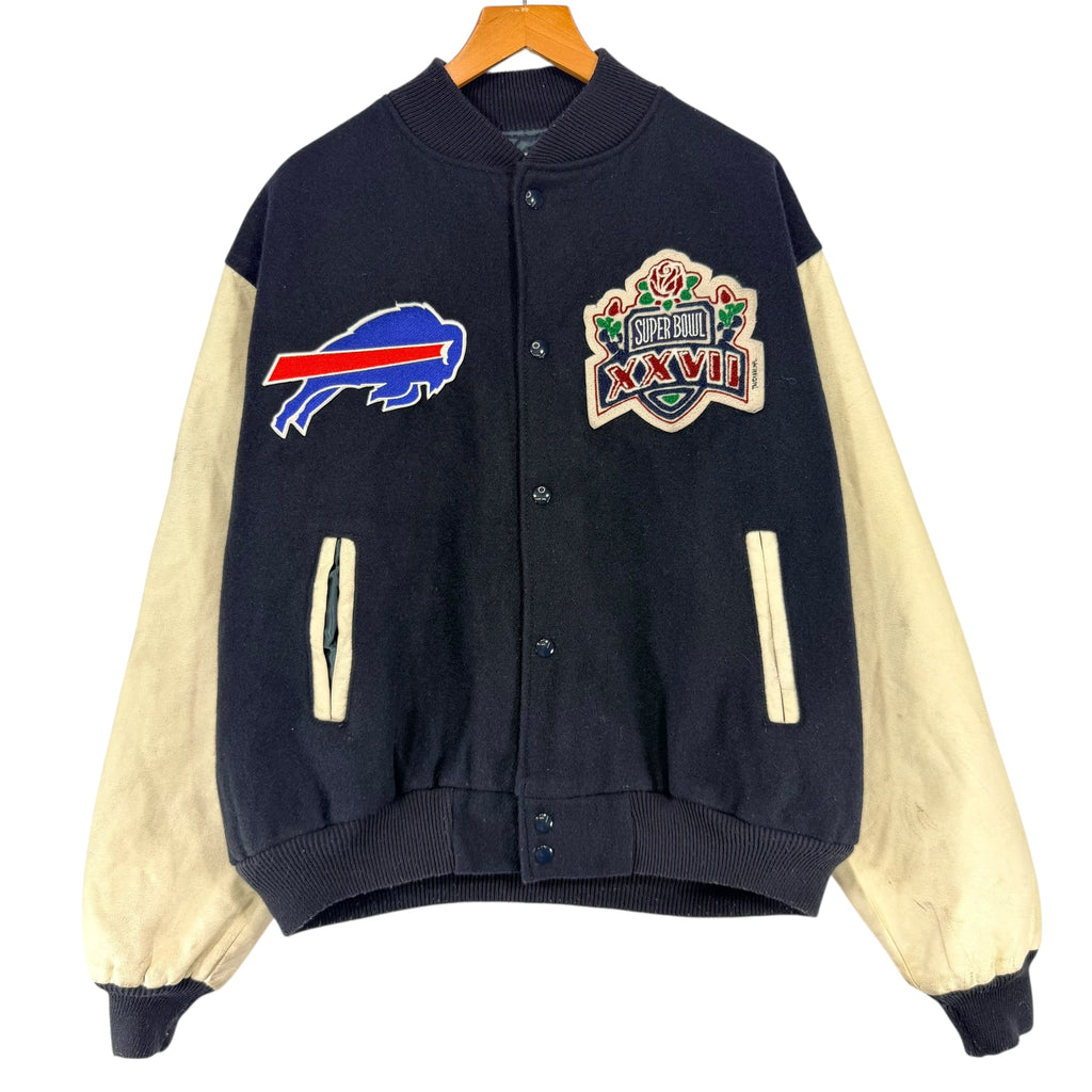 Vintage Buffalo Bills Chalk Line Varsity Jacket XL