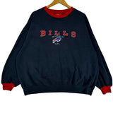 Vintage Buffalo Bills Embroidered Crewneck Sweatshirt XL