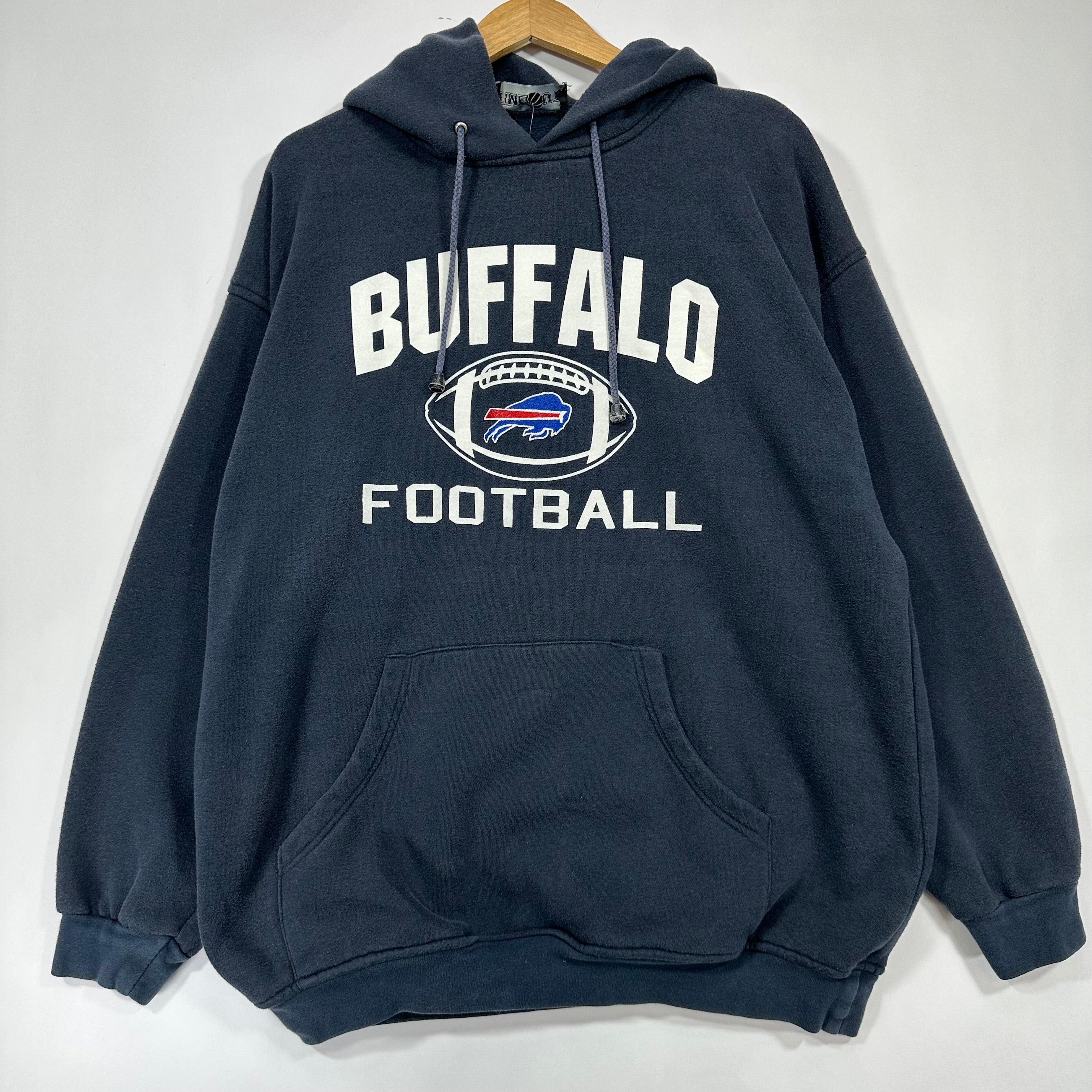 Vintage Buffalo Bills Hoodie Sweatshirt XXL