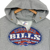 Vintage Buffalo Bills Hoodie Sweatshirt Medium
