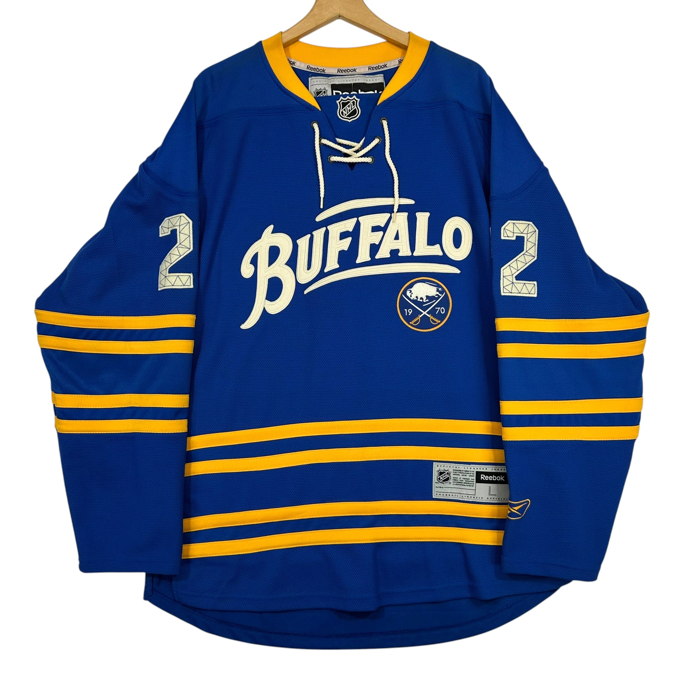 Vintage Buffalo Sabres Signed Brad Boyes Jersey Large