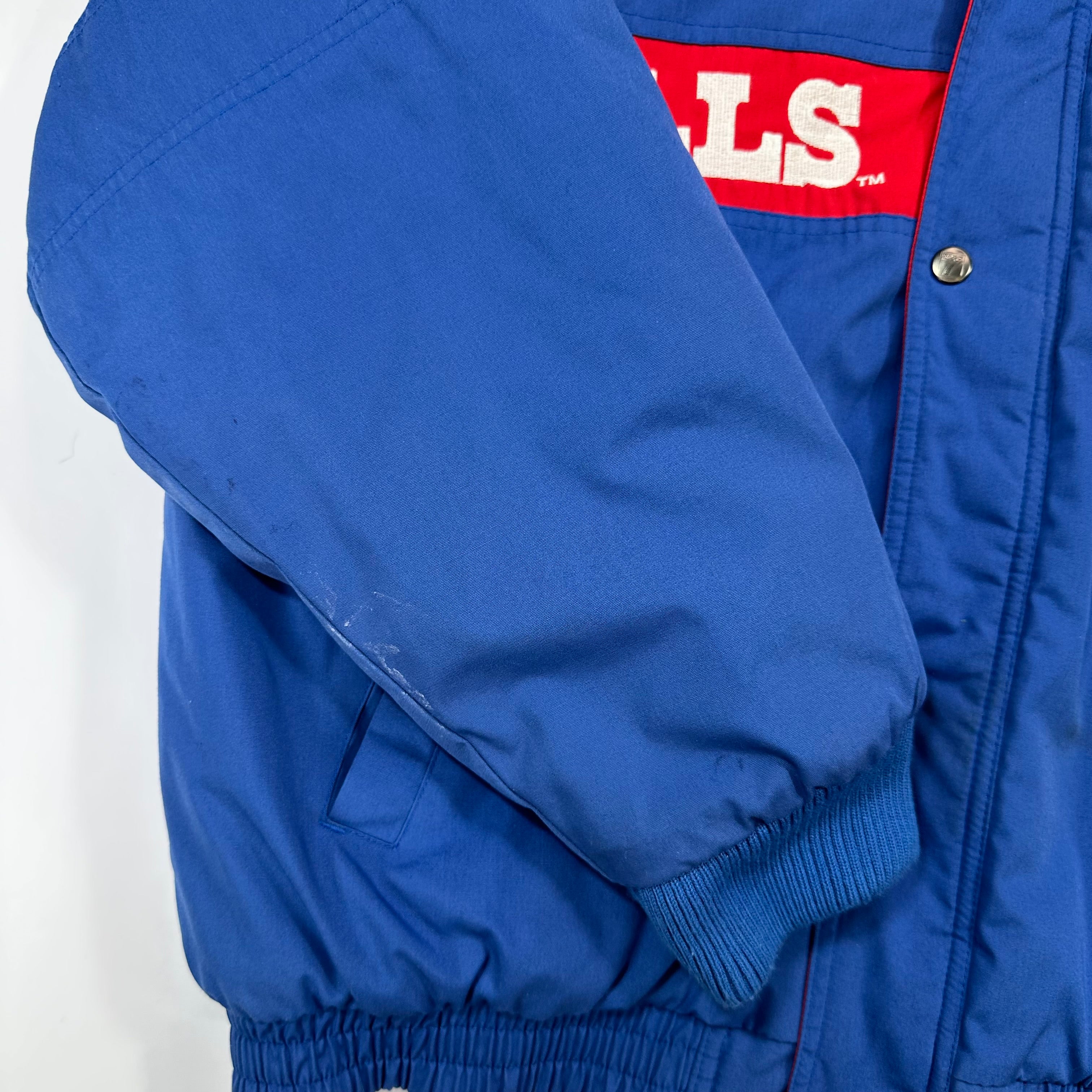 Vintage Buffalo Bills Puffer Jacket Large