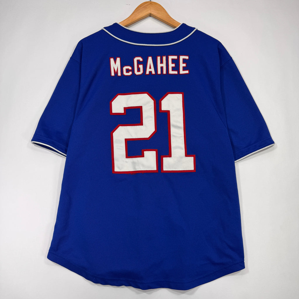 Vintage Buffalo Bills McGahee #21 Baseball Jersey Large