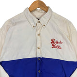 Vintage Buffalo Bills Western Style Denim Button Up Shirt XL